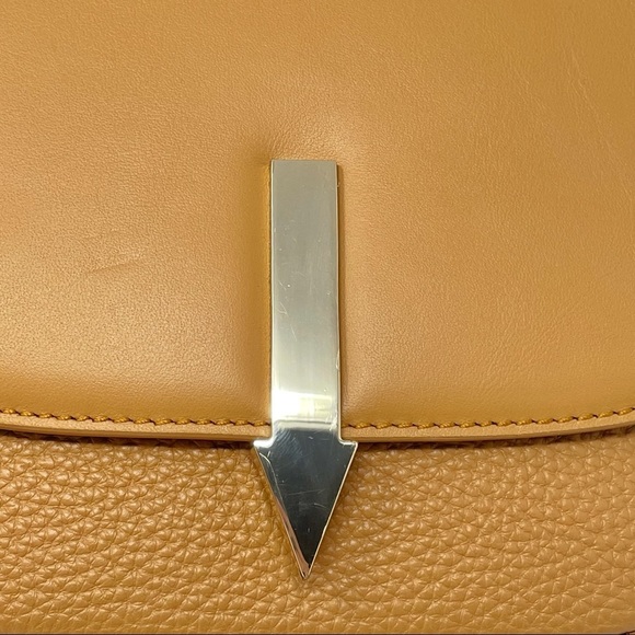 Karen Walker Calfskin Leather Arrow Shoulder Bag - Picture 6 of 9